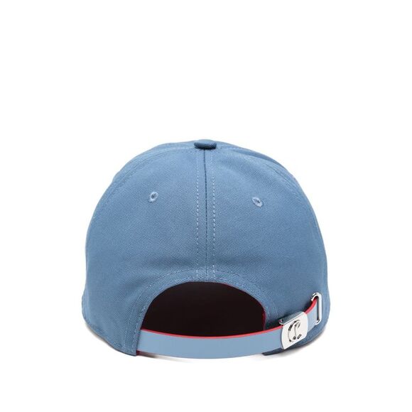 Christian Louboutin Men Canvas Baseball Cap - Picture 3 of 3